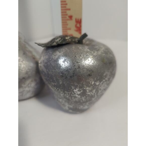 Artificial Faux Lavender And Silver Terracotta Fruit Set Of 3 - Picture 6 of 8